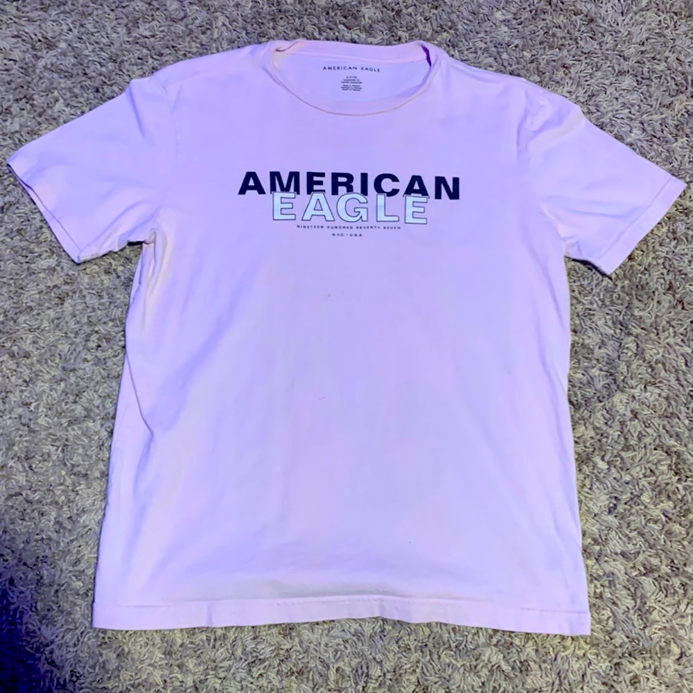 Pink American Eagle (Mens) shirt